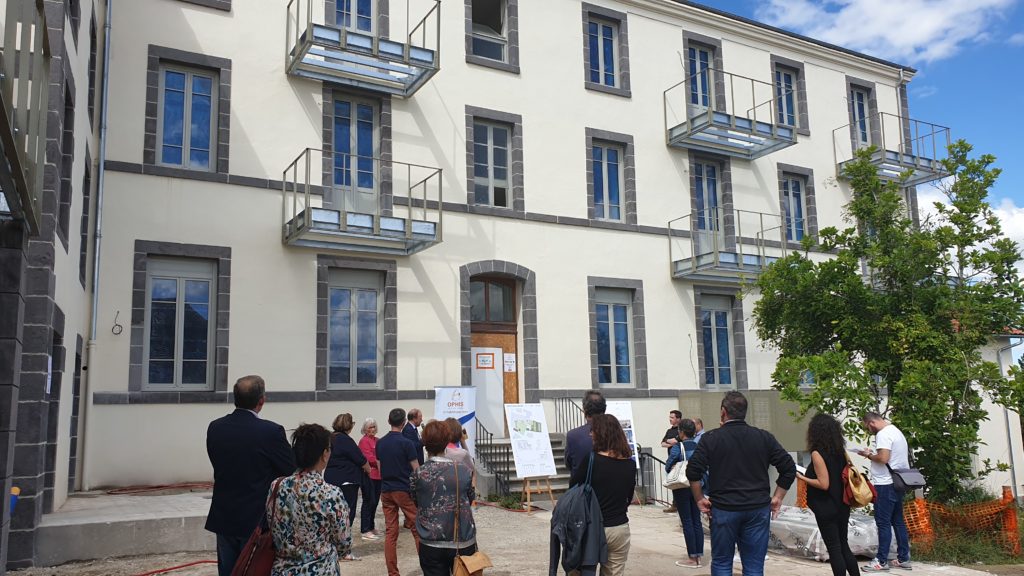 visite du chantier de 15 logements